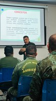 Policiais militares recebem treinamento do Ibama para fiscalização no AM