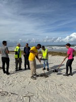 Treinamento para multiplicadores de limpeza de praias é promovido em Ilhéus