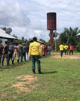 Voluntários são formados como brigadistas pelo Ibama