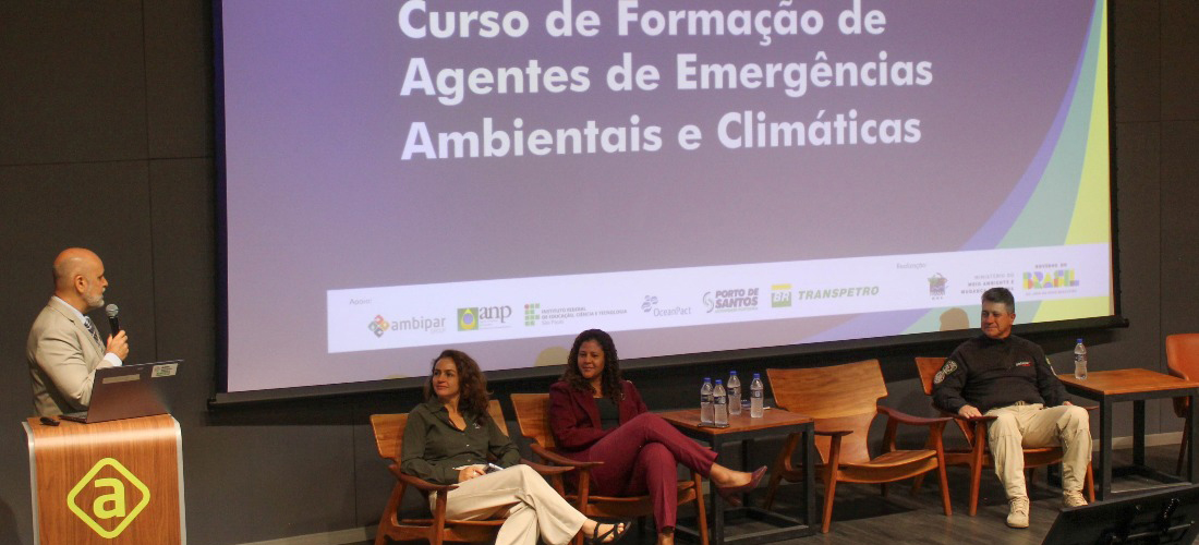 Curso, realizado no estado de São Paulo, terá parte prática em Nova Odessa, Hortolândia e no Porto de Santos, com simulações em estruturas de referência para resposta a acidentes com produtos perigosos e desastres climáticos