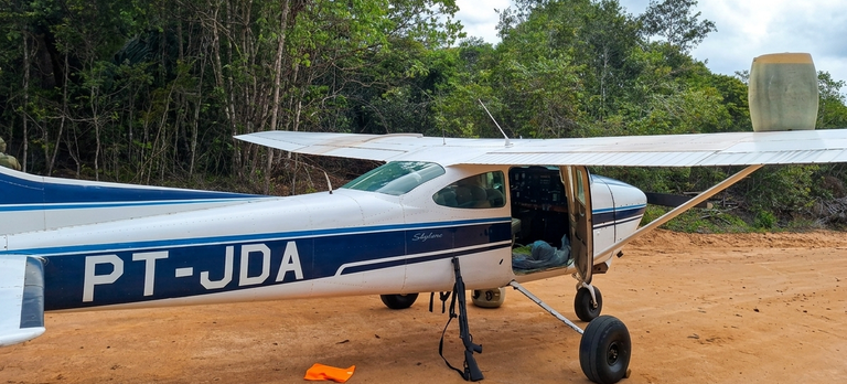2026-04-07 Aeronave utilizada no apoio ao crime ambiental é inutilizada durante ação de fiscalização do Ibama no Pará.jpeg