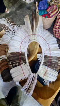 2026-02-11 Artefatos indígenas apreendidos. A comercialização do item é vedada pela legislação vigente.jpeg