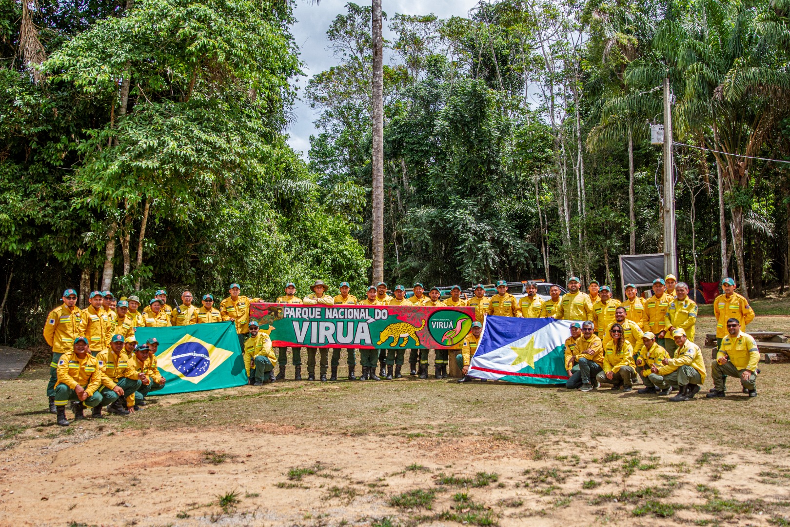 2026-02-06 Brigadistas e instrutores participantes do curso Sistema de Informações Geográficas no Manejo Integrado do Fogo, realizado no Parque Nacional do Viruá, em Roraima.jpg