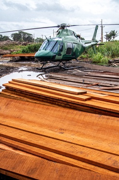 2026-02-26 Forças de segurança atuam em operação integrada para coibir a exploração ilegal de madeira em municípios do Pará.jpeg