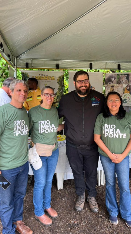 Durante o evento, o Ibama contribuiu com três frentes de trabalho, prevenção a incêndios, educação ambiental e a reintegração de animais silvestres na natureza