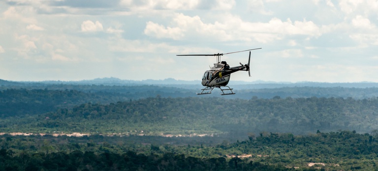 2026-03-11 Aeronave do Ibama durante sobrevoo na Terra Indígena Tenharim do Igarapé Preto, no Amazonas (foto ilustrativa).jpg