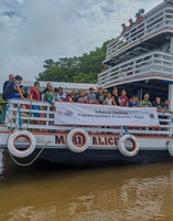 Programa Quelônios da Amazônia faz soltura de 21 mil filhotes aos rios no Amazonas