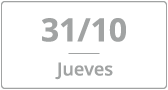data 31 de outubro
