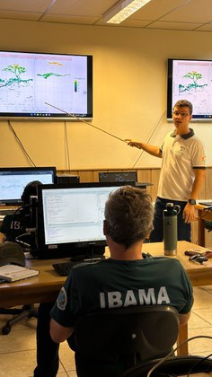 Curso com servidores do Ibama aborda uso de IA e geotecnologias nos processos de Recuperação Ambiental