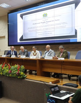 Ibama celebra 45 anos do Sisnama com homenagem a Paulo Nogueira Neto