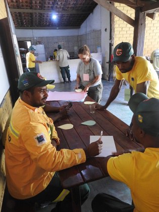Território Kalunga, em Goiás, recebe capacitação do Ibama para prevenção de incêndios florestais