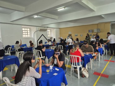 Almoço sensorial desperta sentidos e emoções no segundo dia do Congresso dos 200 anos do Braille