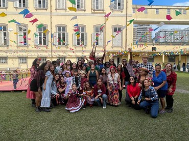 Arraiá do Benjamin reúne comunidade do IBC