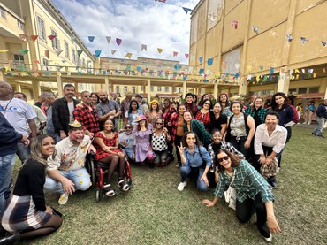 Arraiá do Benjamin reúne comunidade do IBC