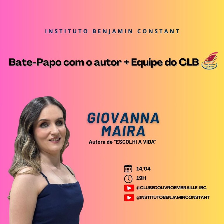 Card bate-papo com Giovanna Maira - CLB - 2025