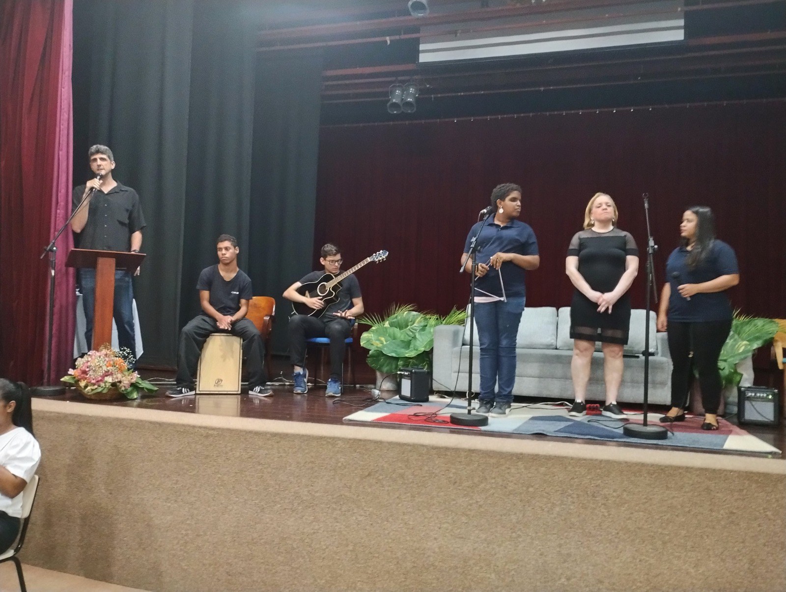 Apresentação dos alunos do curso profissionalizante em Instrumento Musical - 169 anos do IBC
