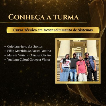 Curso Técnico em Desenvolvimento de Sistemas: formatura da primeira turma