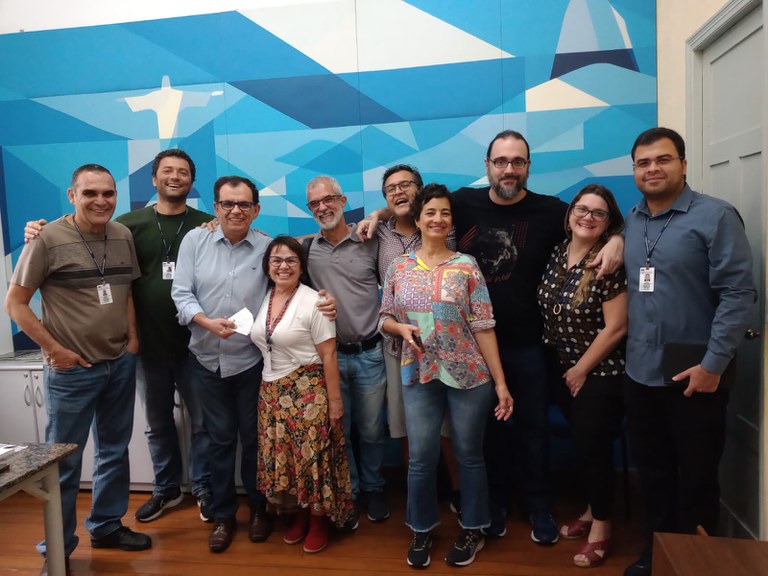 Visita do deputado federal Reimont (PT) ao IBC/Gabinete