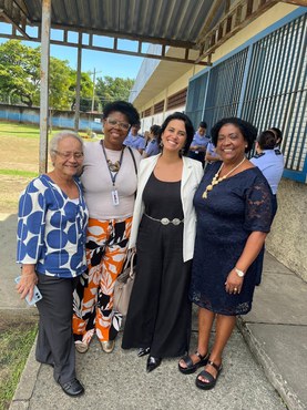 Visita do IBC ao CBNB - chefe educação especial