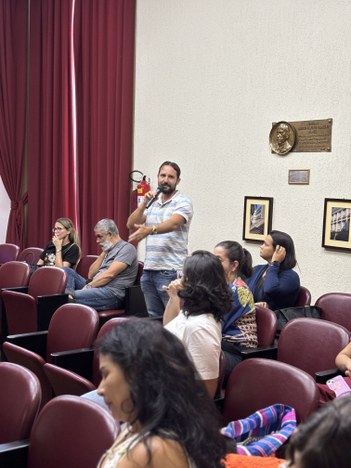 Foto Jornada Acadêmica do Mestrado - professor Arlindo - 2025