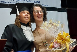 Formatura 2024 - Emily oradora e Naiara homenageada