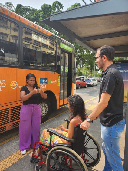 Foto de uma aula do NAEPS