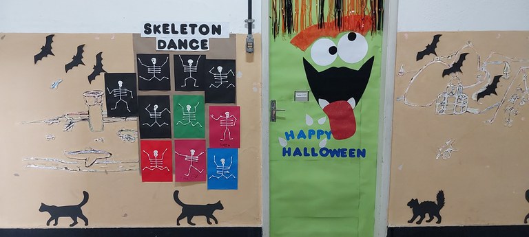 Corredor fundamental I Halloween - Inglês