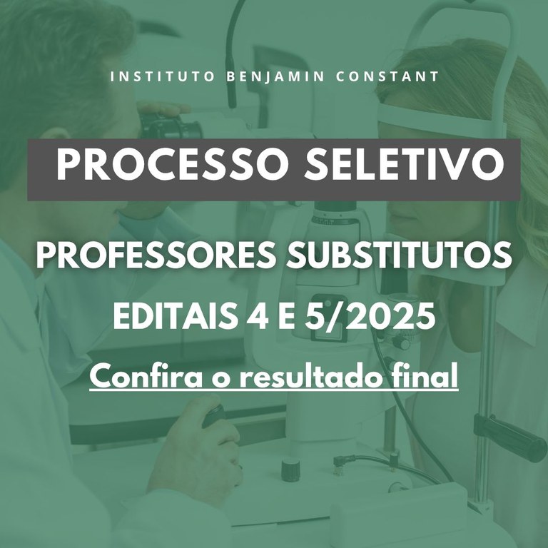 IBC abre processo seletivo para contratação de professores substitutos
