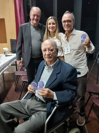 Membros da mesa Oftalmologia no IBC - I Colóquio Educação e Saúde