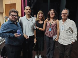 Membros da mesa Direitos da pessoa DV - I Colóquio Educação e saúde