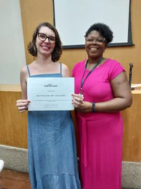 Foto encerramento Residência Docente - presença Carla Alves