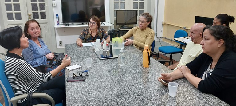 Reunião da Comissão de Acessibilidade com subsecretária da SMPD