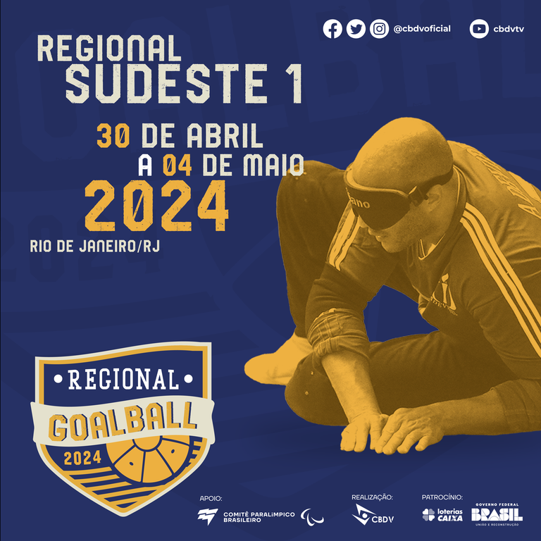 Card Regional Sudeste I de Goalball - 2024