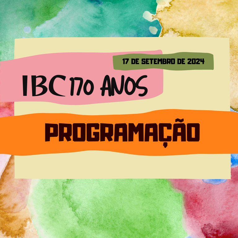 Card Programação 170 anos
