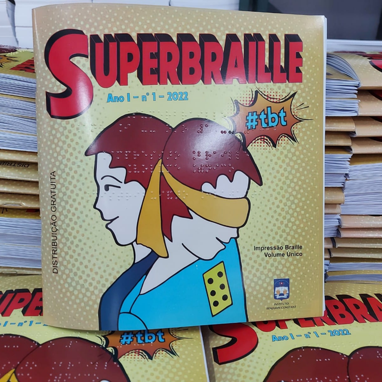 IBC lança história em quadrinhos com super-herói cego