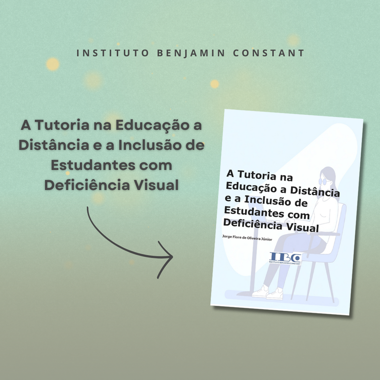 IBC lança livro sobre tutoria na educação a distância