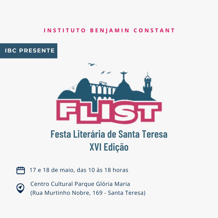 IBC presente na 17ª Festa Literária de Santa Teresa