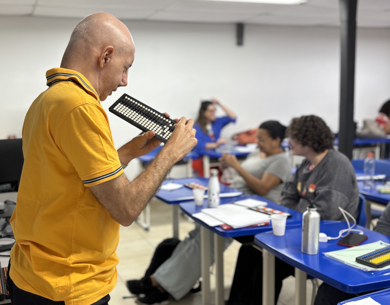 Curso de Férias - Soroban - professor Heverton