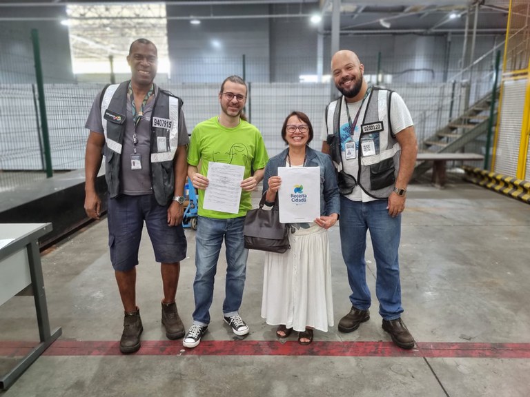 IBC recebe doações do programa Receita Cidadã