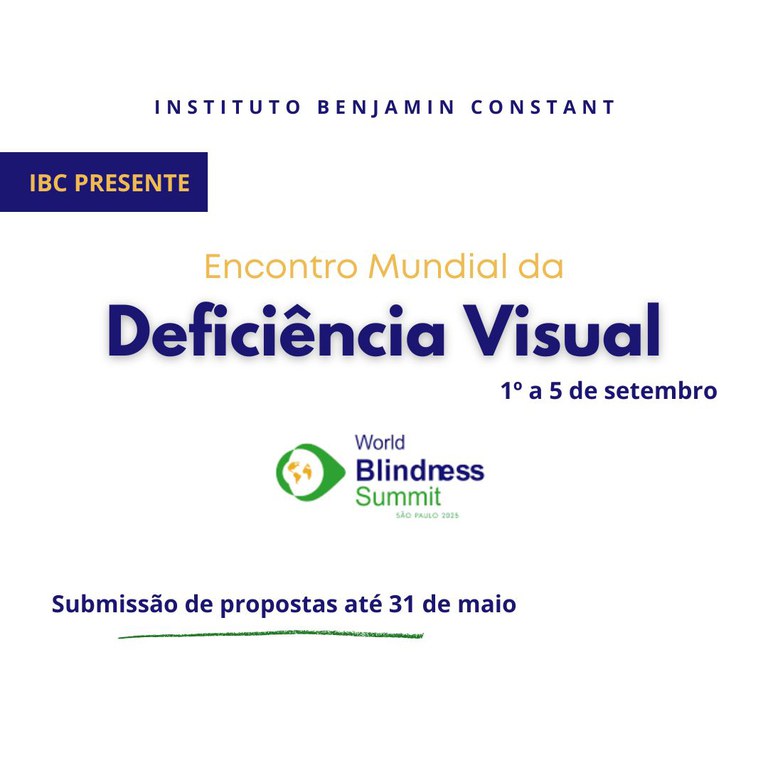 IBC representado no Encontro Mundial da Deficiência Visual