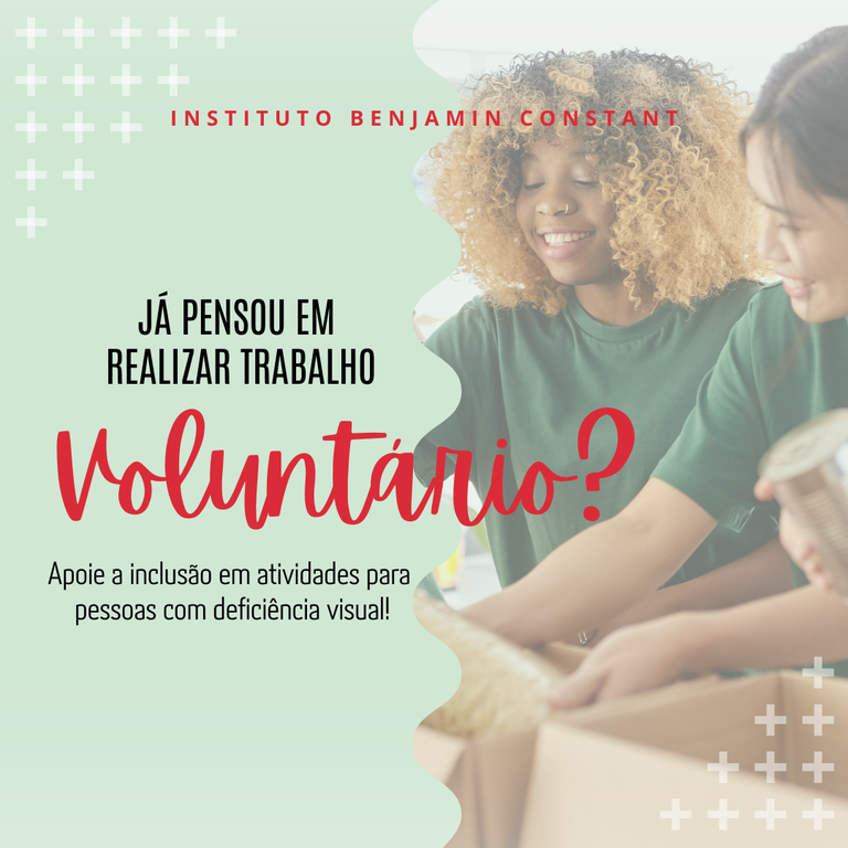 IBC seleciona voluntários
