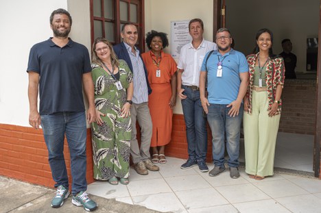 Inauguração Núcleo Avançado de Paty do Alferes - autoridades do IBC presentes