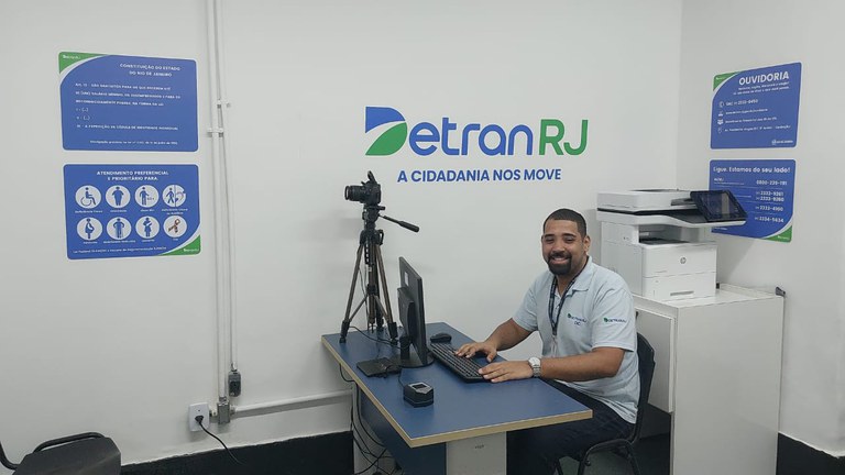 Foto do Posto do Detran no IBC