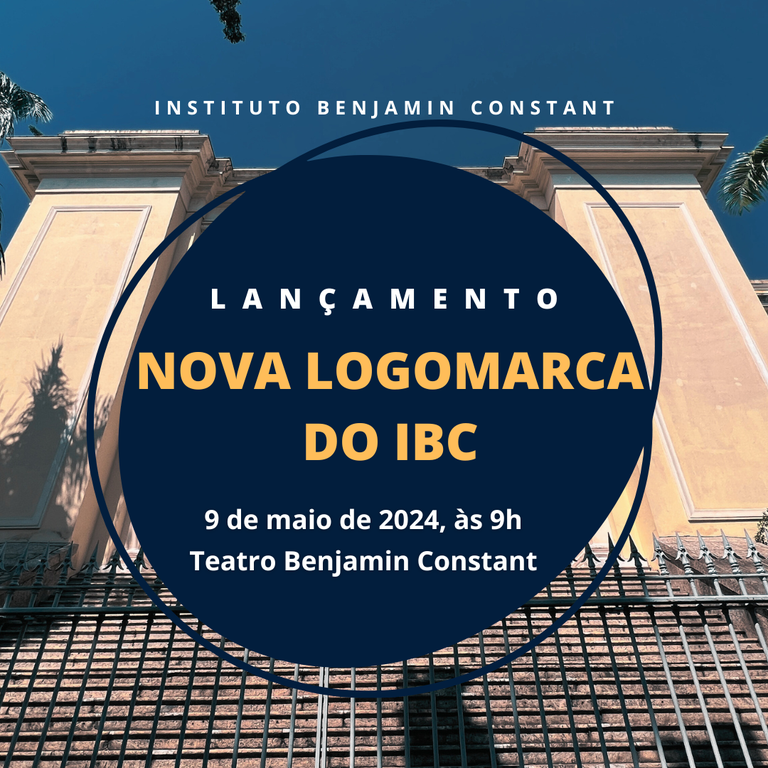 Card lançamento da nova logomarca do IBC