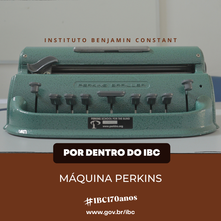 Por Dentro do IBC: máquina Perkins