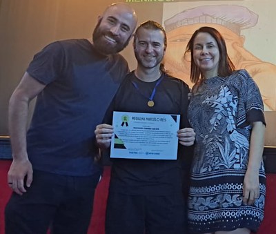 Professor de música do IBC recebe condecoração2