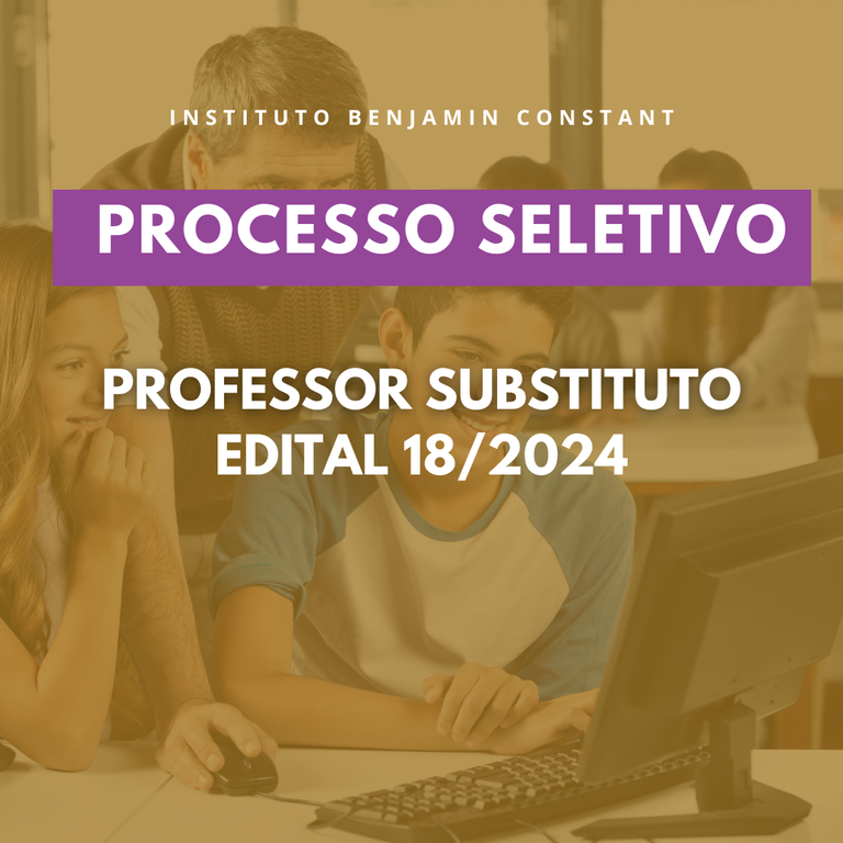 Card processo seletivo professor substituto