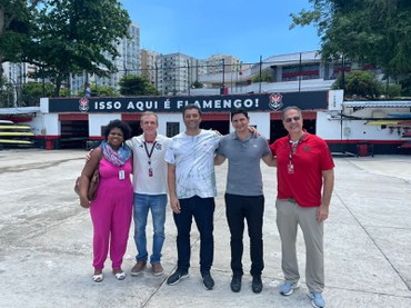 Visita ao Flamengo