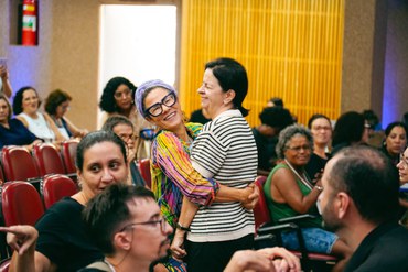 Suely - aluna do programa de surdocegueira do IBC