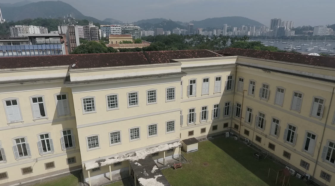 Pátio interno do IBCC